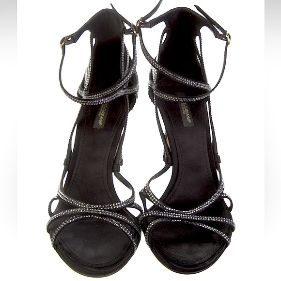 Dolce & Gabbana Crystal Embellished Heels - Picture 3 of 5